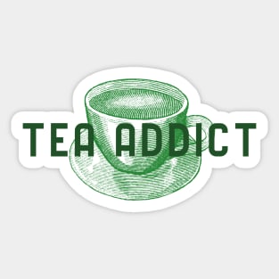 Tea Addict Sticker